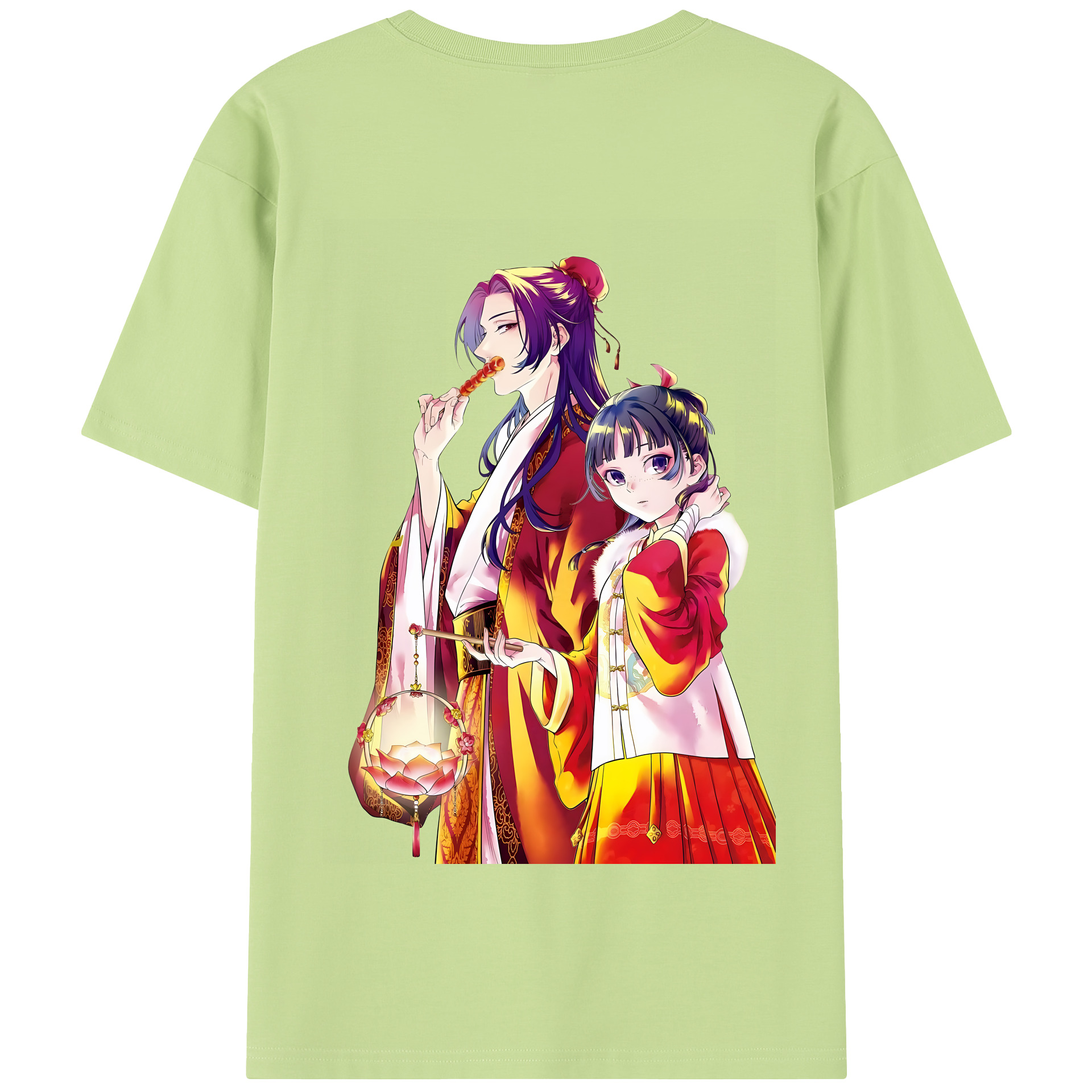 （画像用） 薬屋のひとりごと The Apothecary Diaries 綿100％半袖Tシャツ（背面プリント）